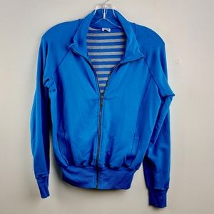 Splendid Jackets & Coats - π Splendid Blue Zipper Jacket Stretch Large L Splendid Jackets & Coats - π Splendid Blue Zipper Jacket Stretch Large L